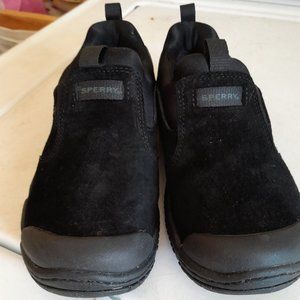 Kids Sperry shoes black size 1